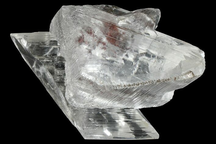 Glassy Selenite Crystal Cluster - Naica Mine, Mexico #372201